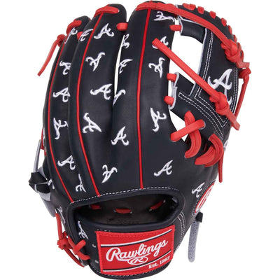 Rawlings Heart of the Hide Micro Logo Braves PRO205-2ATL LTE 11.75"-RHT Baseball Glove - image 1