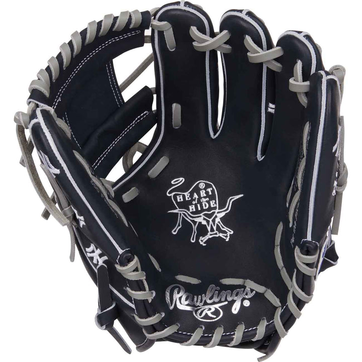 Rawlings Heart of the Hide Micro Logo Yankees PRO205-2NYY LTE 11.75"-RHT Baseball Glove - image 2