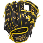 Rawlings Heart of the Hide Micro Logo Pirates PRO205-2PIT LTE 11.75"-RHT Baseball Glove - image 1
