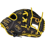 Rawlings Heart of the Hide Micro Logo Pirates PRO205-2PIT LTE 11.75"-RHT Baseball Glove - image 3