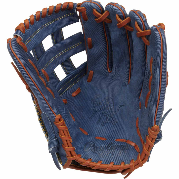 Rawlings Heart of the Hide Denim LTD Edition PRO3039-6D 12.75" Baseball Glove - image 2