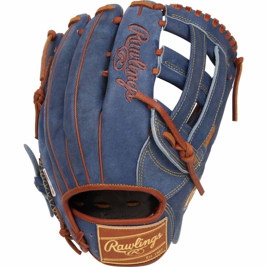 Rawlings Heart of the Hide Denim LTD Edition PRO3039-6D 12.75" Baseball Glove - image 1