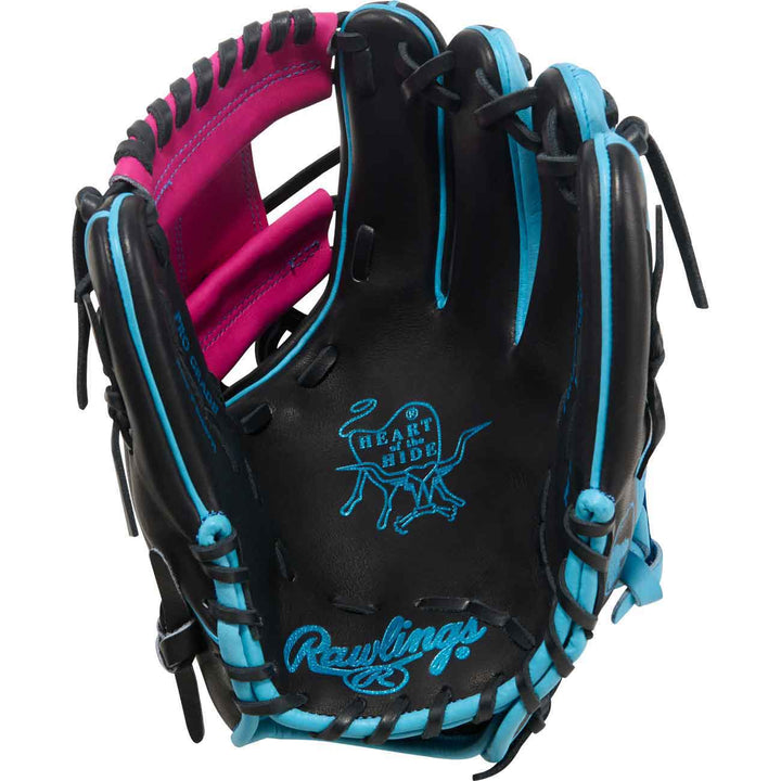 Rawlings Heart of the Hide Spring Break Edition PROR204-2BBE 11.5"-RHT Baseball Glove - image 2