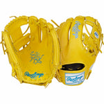 Rawlings Heart of the Hide Color Sync 9.0 PROR204-2Y Yellow 11.5"-RHT Baseball Glove - image 5