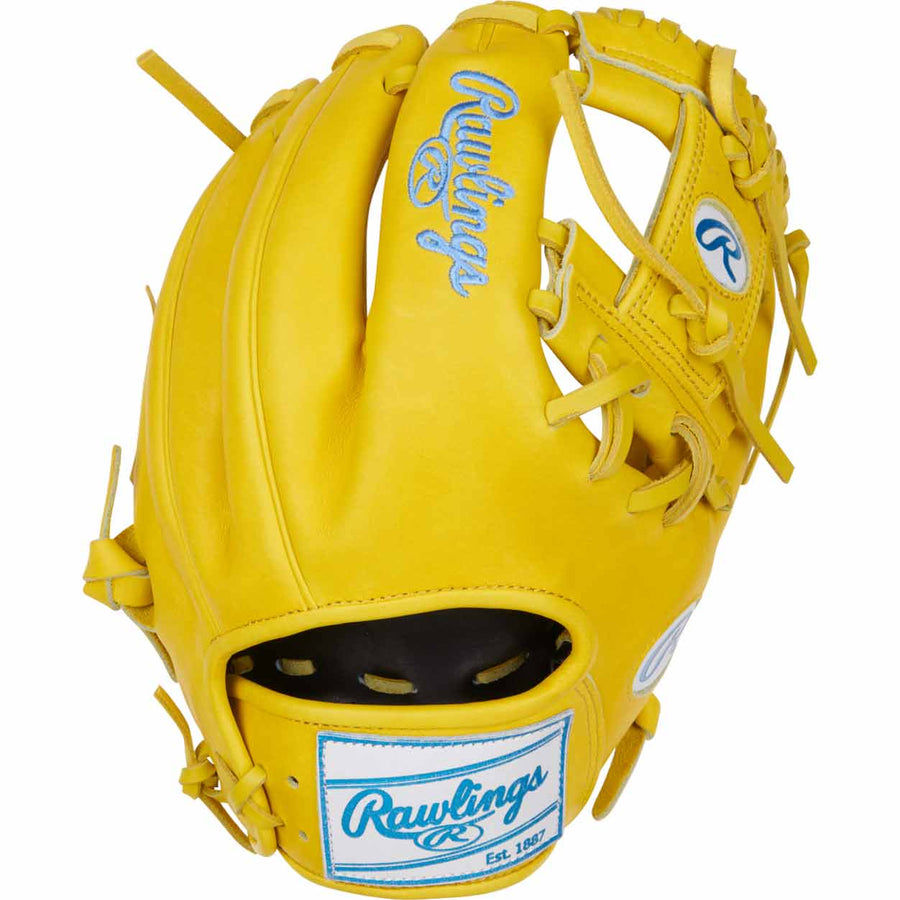 Rawlings Heart of the Hide Color Sync 9.0 PROR204-2Y Yellow 11.5"-RHT Baseball Glove - image 1