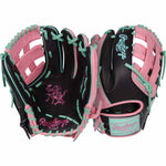 Rawlings Heart of the Hide Color Sync 9.0 PROR207-6BP Black/Teal/Pink 12.25" -RHT Baseball Glove - image 5