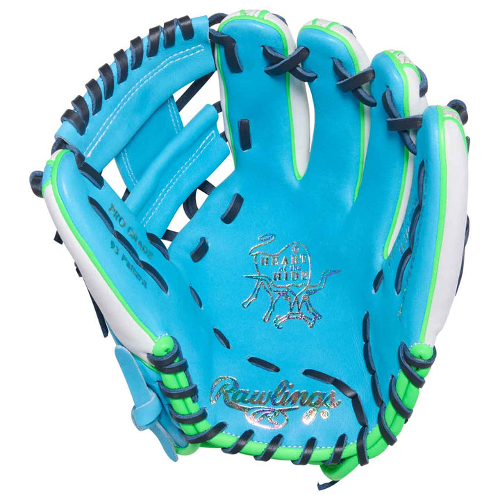 Rawlings Heart of the Hide Color Sync 10.0 PROR934-2CBW 11.5"-RHT Baseball Glove - image 2