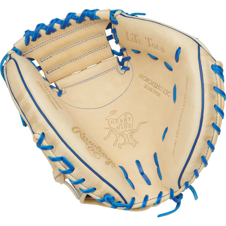 Rawlings Heart of the Hide ContoUR PRORCM325U-23C 32.5"-RHT Catcher Mitt - image 2