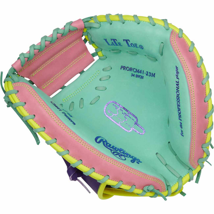Rawlings Heart of the Hide Fro-Glo PRORCM41-23M LTE 34"-RHT Catcher Mitt - image 2