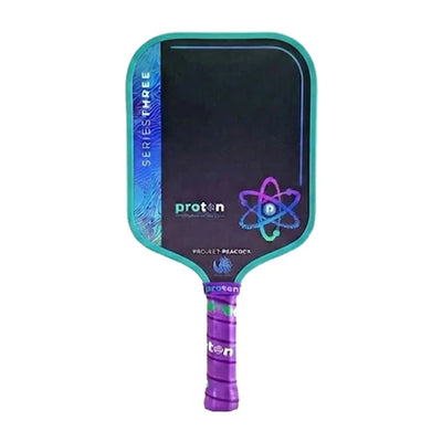 Proton Series Three Project Peacock 15mm Widebody Pickleball Paddle - pickleball paddle