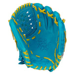 Rawlings Heart of the Hide Color Sync 9.0 PROR206CFB-11TE Teal 12" Baseball Glove - image 2