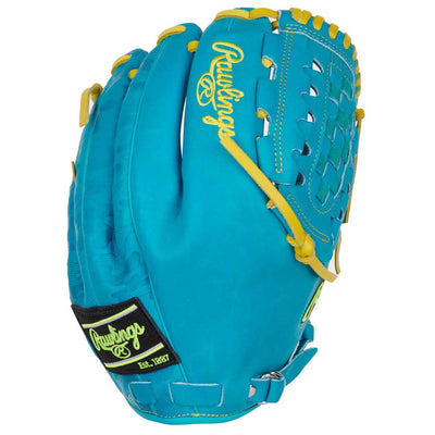 Rawlings Heart of the Hide Color Sync 9.0 PROR206CFB-11TE Teal 12" Baseball Glove - image 1