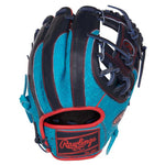 Rawlings Heart of the Hide Color Sync 9.0 PROR204-2TE Teal/Navy 11.5"-RHT Baseball Glove - image 1