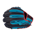 Rawlings Heart of the Hide Color Sync 9.0 PROR204-2TE Teal/Navy 11.5"-RHT Baseball Glove - image 4