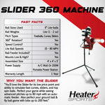 Heater Sports Slider 360 Lite Baseball Pitching Machine - image 4