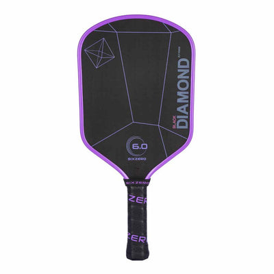 Six Zero Black Diamond Power JMV Pro Pickleball Paddle - pickleball paddle