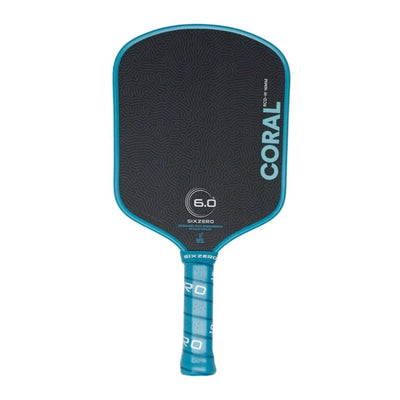 Six Zero Coral 16mm Widebody Pickleball Paddle - pickleball paddle