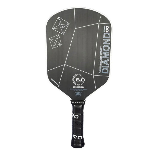 Six Zero Infinity Edgeless Double Black Diamond Control Pickleball Paddle - pickleball paddle