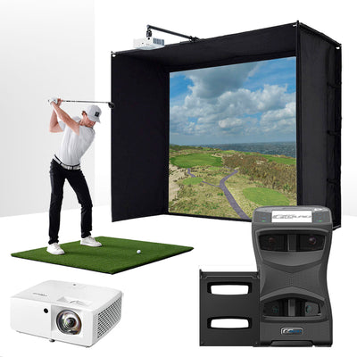 Foresight GCQuad - ESSENTIALS golf simulator package