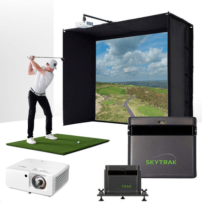 SkyTrak ST MAX - ESSENTIALS golf simulator package