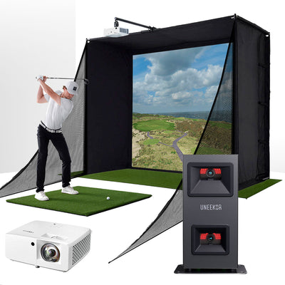 Uneekor EYE MINI LITE - COMPLETE golf simulator package