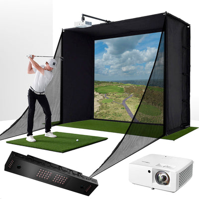 Uneekor EYE XO - COMPLETE golf simulator package