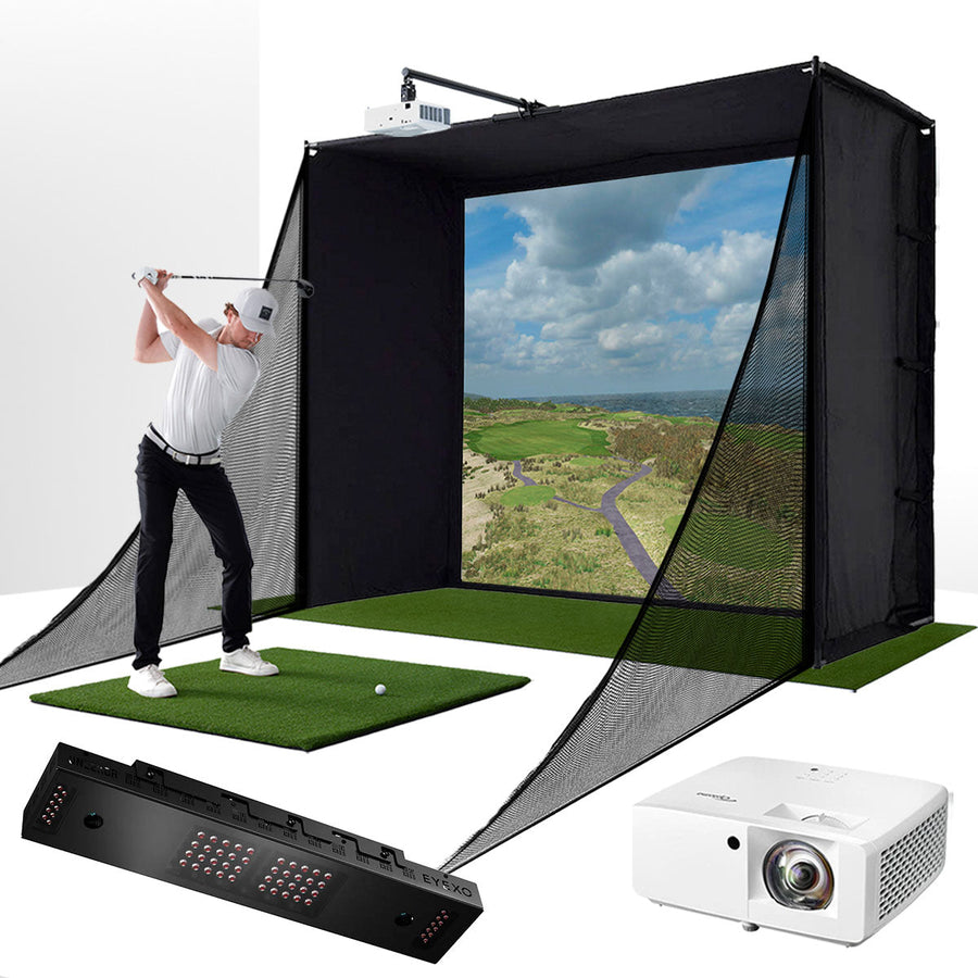 Uneekor EYE XO - COMPLETE golf simulator package