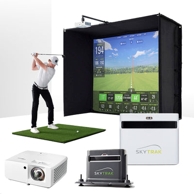 SkyTrak+ - BYO golf simulator package