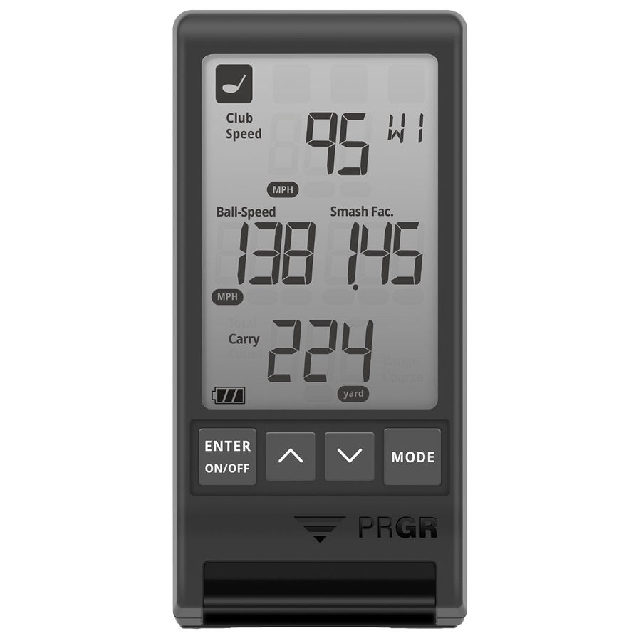 SuperSpeed Golf PRGR Portable Launch Monitor - golf launch monitor