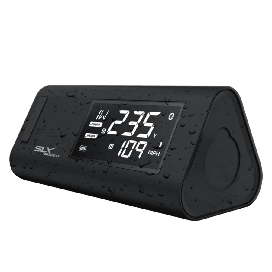Swing Logic SLX HYBRID Pro Mobile Launch Monitor & GPS Speaker - golf launch monitor