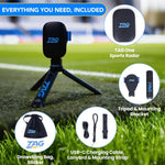 TAG ONE Sports Radar with 6 Hour Rechargeable Battery - Baseball, Softball & Golf Speed Radar Gun - Accurate Speed Tracker, Portable Pitch & Hit Training Tool, App Integration with AI Smart Coaching