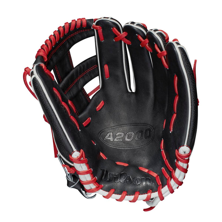 Wilson A2000 1785SS Black/Red 11.75" - RHT Baseball Glove - image 2