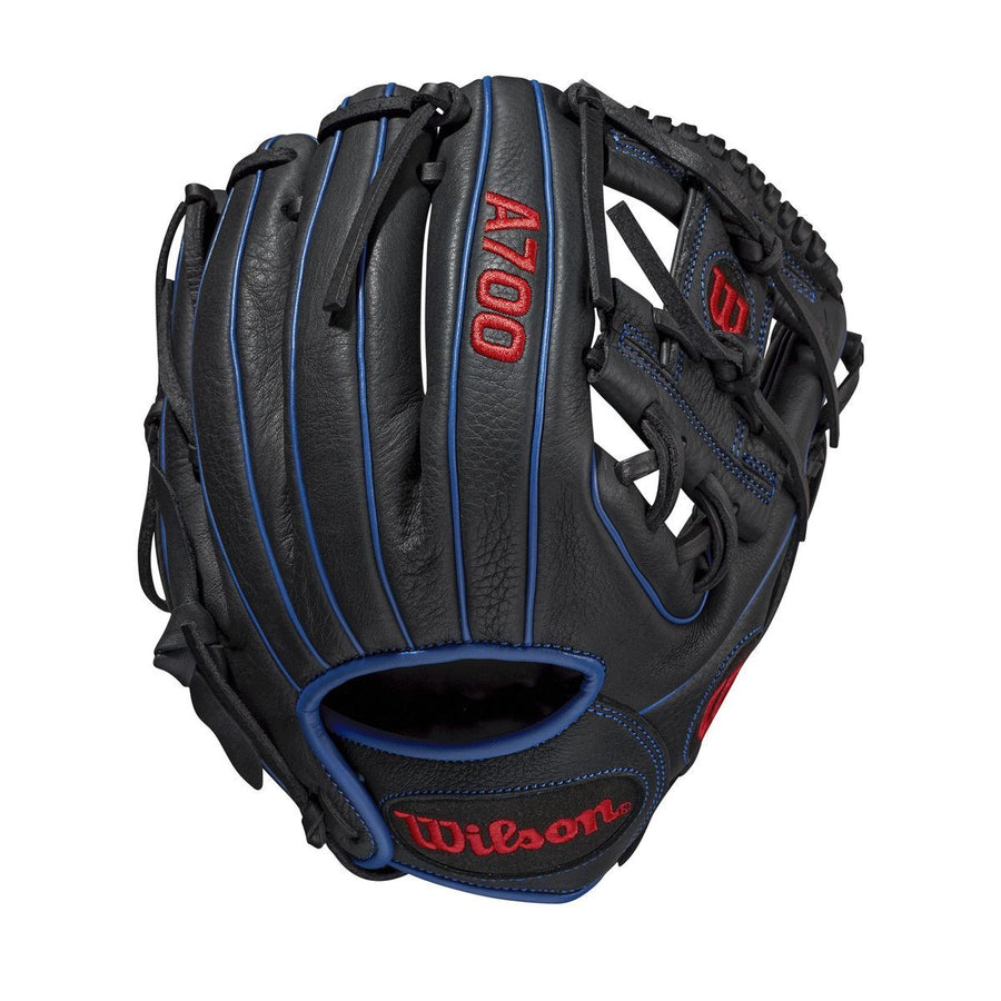 Wilson A700 H-Web Black/Royal/Red 11.25"-RHT Baseball Glove - image 1