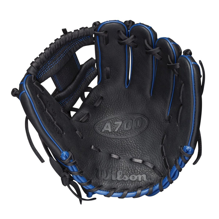Wilson A700 H-Web Black/Royal/Red 11.25"-RHT Baseball Glove - image 2