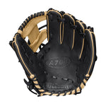 Wilson A700 H-Web Black/Blonde/Red 11.5"-RHT Baseball Glove - image 2