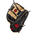 Wilson A700 H-Web Black/Blonde/Red 11.5"-RHT Baseball Glove - image 3