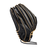 Wilson A700 Single Post Black/Blonde/White 12.5" Baseball Glove - image 4