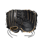 Wilson A700 Single Post Black/Blonde/White 12.5" Baseball Glove - image 5