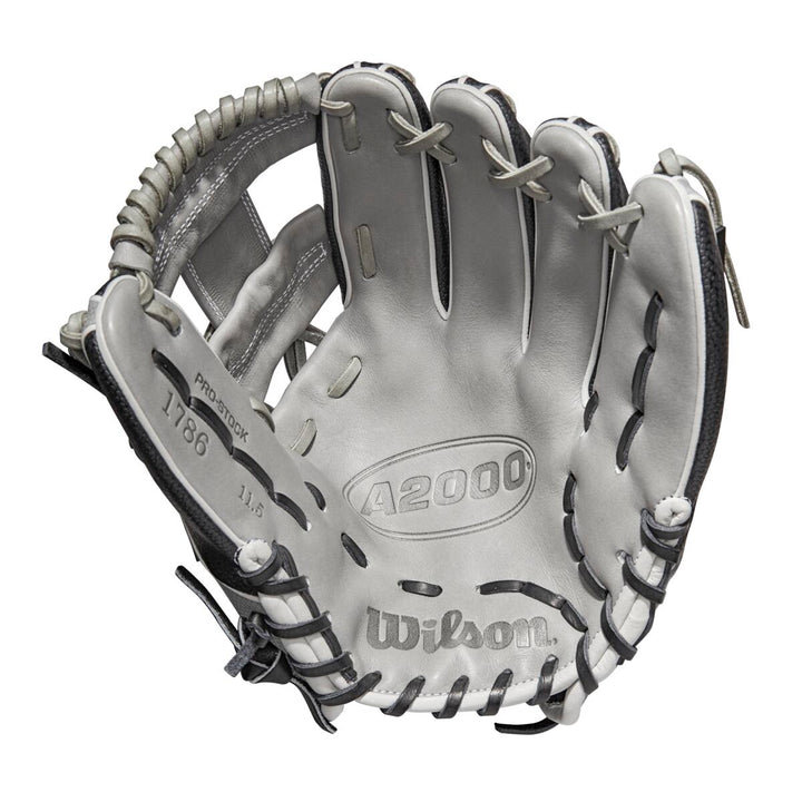 Wilson A2000 1786SS Black/Grey 11.5" -RHT Baseball Glove - image 2