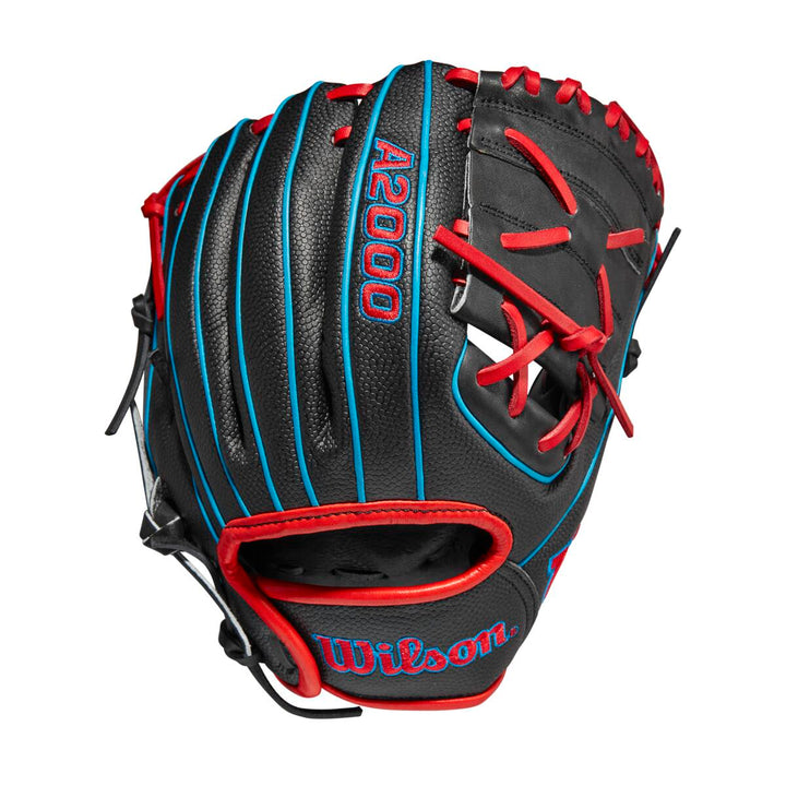 Wilson A2000 X2 Pedroia Fit Black/Red/Tropical 11"-RHT Baseball Glove - image 1