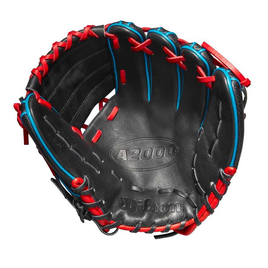 Wilson A2000 X2 Pedroia Fit Black/Red/Tropical 11
