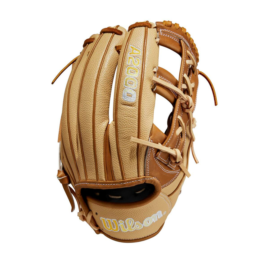 Wilson A2000 SuperSkin 1912 SaddleTan/Blonde/Yellow 12"-RHT Baseball Glove - image 1