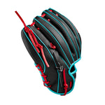 Wilson A2000 PF11SS Black/Red/Teal 11"-RHT Baseball Glove - image 4