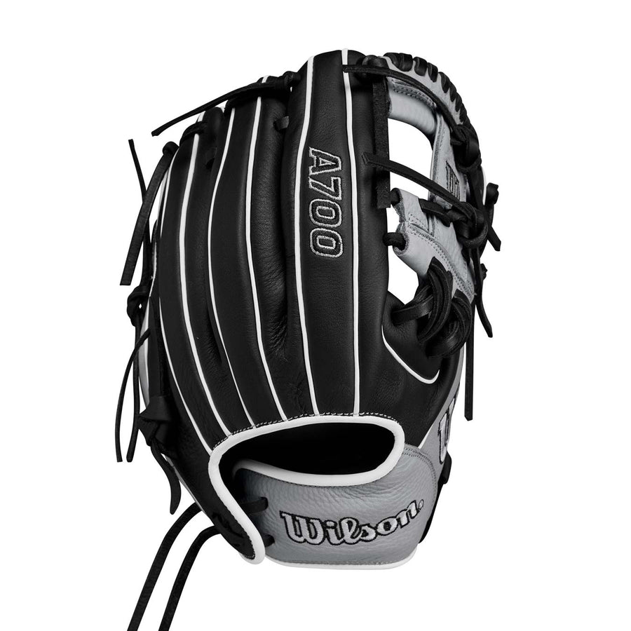 Wilson A700 H-Web Black/Silver/White 11.5"-RHT Baseball Glove - image 1