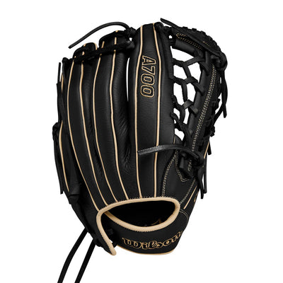 Wilson A700 T-Web Black/Blonde 12" Baseball Glove - image 1