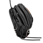 Wilson A700 Single Post Black/Silver/Orange 12.5" Baseball Glove - image 4