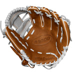 Wilson A1000 H-Web Saddle Tan/Grey 11"-RHT Baseball Glove - image 2