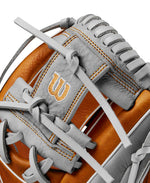 Wilson A1000 H-Web Saddle Tan/Grey 11"-RHT Baseball Glove - image 5