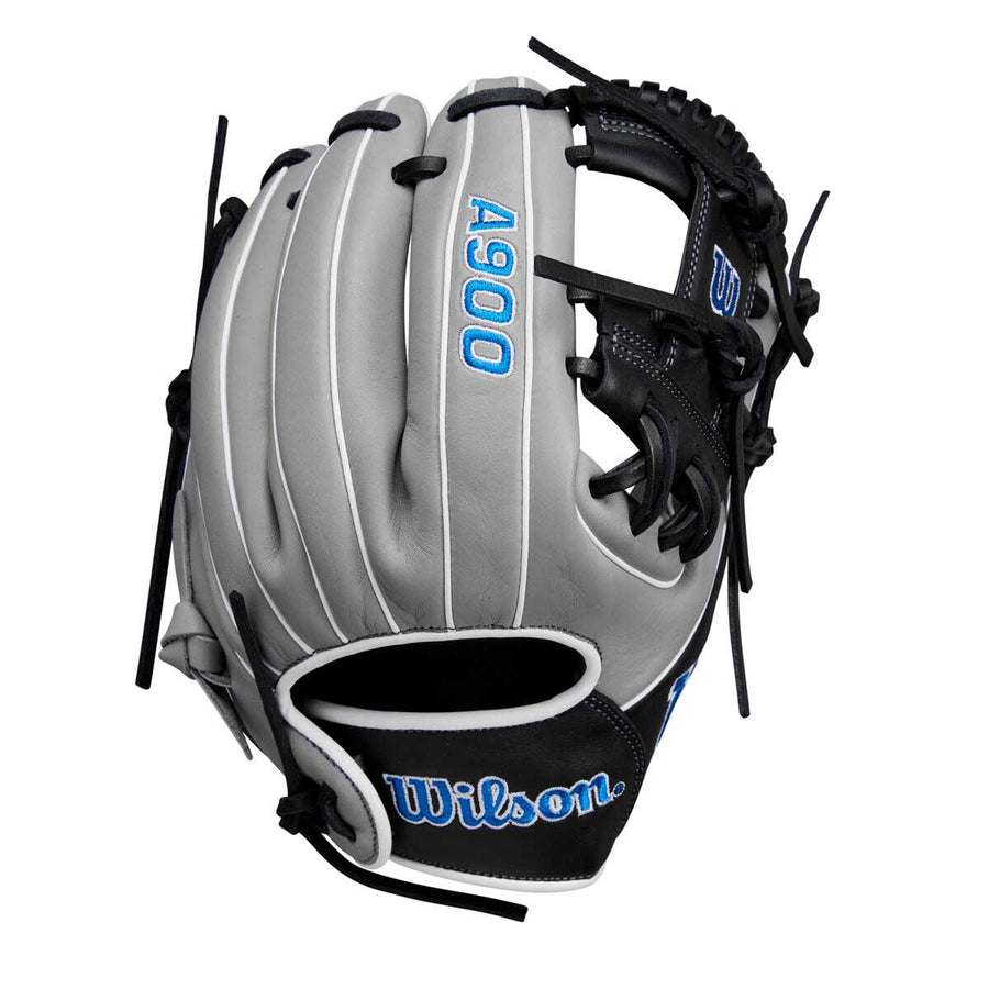 Wilson A900 PF1125 Black/Silver/White/Blue 11.25"-RHT Baseball Glove - image 1