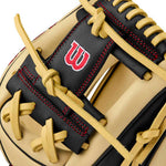 Wilson A900 PF115 Blonde/Grey/Red Foil 11.5"-RHT Baseball Glove - image 5